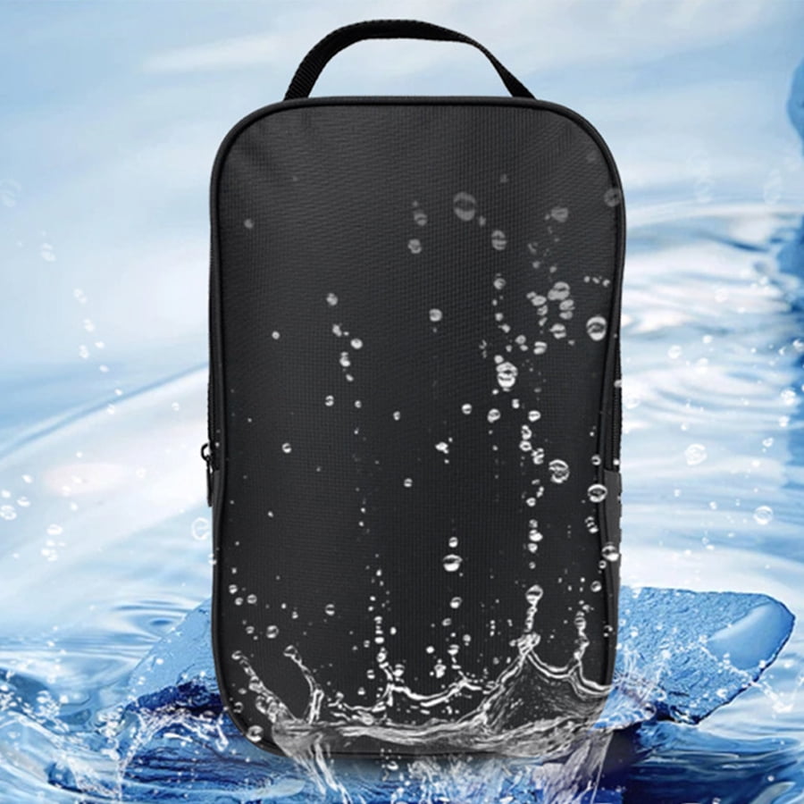 Ncheli Shoe Bag, Waterproof, Breathable, 1 Pair, Black, Average Size