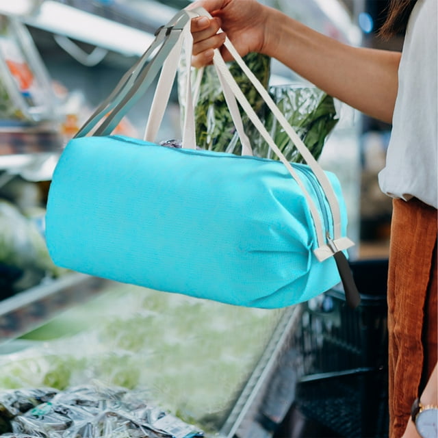 Yhmxh Home Decor Home Essentials Home Goods Home Accessories Foldable Shopping Bag Portable Large Capacity Reusable Grocery Bag Daily Commuting Picnic Camping Storage Bag Storage Bins