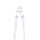 thumbnail image 1 of Medias de liga Sunnimix Ropa interior para Figura de acción 1/6 Blanco, 1 of 8