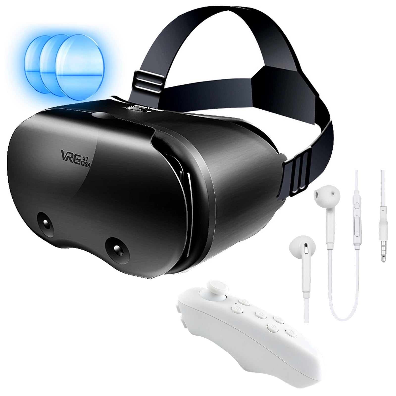 Uforudsete omstændigheder matematiker Personlig PC,laptop,accessories,ear buds,Vr Headset For Iphone And Android Phones VR  Glasses Mobile Phone Dedicated Virtual Reality 3D Glasses Meta Universe -  Walmart.com