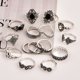 thumbnail image 2 of Anillos antiguos bohemios Sonducket 15 Uds. Aleación 16 mm 17 mm 18 mm, 2 of 6
