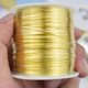 thumbnail image 3 of 8m/spool 0.8mm Gold Plated Copper Bead Metal Wire For Jewelry Making Cord Making, 3 of 5