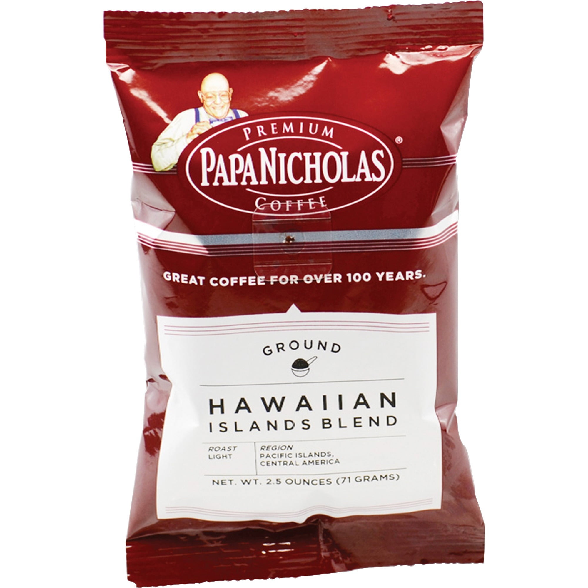 PapaNicholas, PCO25181, Hawaiian Islands Blend Coffee, 18 / Carton