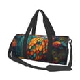 thumbnail image 1 of Easygdp Colorful Owl Forest Bolsa de Viaje, Bolsa de Mano, Bolsa de Gimnasio, Bolsa de Equipaje para Viaje, 1 of 6