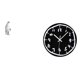 thumbnail image 1 of Escultura de pingüino,Escultura de pingüino para decoración nórdica del hogar,Reloj de pared,Reloj de pared silencioso y decorativo que no hace tictac,Reloj moderno de 12 pulgadas para, 1 of 8