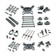 thumbnail image 5 of Kit de piezas de actualización de metal para coche RC, repuestos de bricolaje, accesorios de repuesto de alto rendimiento, accesorio profesional para Titanio, 5 of 8