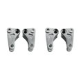 thumbnail image 1 of Vogacara 2 paquetes/lote de amortiguadores traseros delanteros de aleación para RC-mecanizado de precisión CNC para plata de alta resistencia plata 2Conjunto, 1 of 6