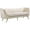 Cream, variant on Meridian Furniture Margo Cream Velvet Sofa