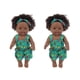 thumbnail image 1 of Black Black Baby Cute Curly Black 12-Inch Vinyl Baby Toy, 1 of 1