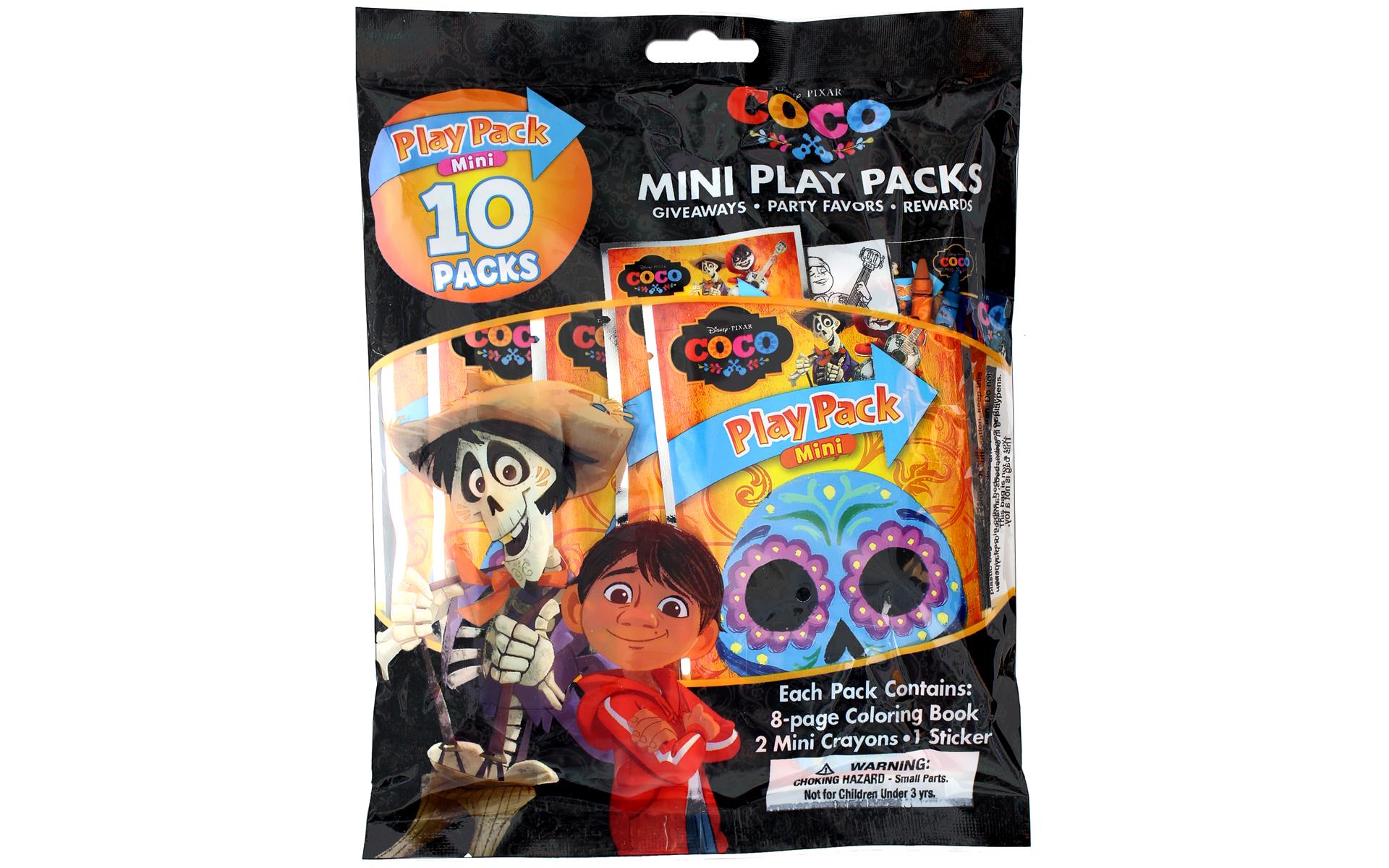 Bendon Coloring Bk Play Pack 10Pc Mini Coco | Walmart Canada