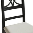 thumbnail image 6 of Castle Place Mid-century Modern Dining Chair, Set of 2, Black, 6 of 8