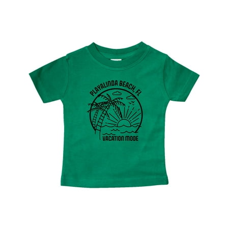 

Inktastic Summer Vacation Mode Playalinda Beach Florida Gift Baby Boy or Baby Girl T-Shirt