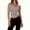 Gray, variant on Womens Summer Ribbed Knitted Tank Tops Lightweight Slim Fitted Sleeveless Shirts Casual Soft Breathable Button up Blouse New Purple M
