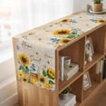 thumbnail image 6 of Table Runners 72 Inches Long Dress Scarves, Yellow Sunflowers Farmhouse Kitchen/Dining Table Runner, Coffee Tablerunners, Daisy Bees Elegant Farmhouse Floral 14x72 Inch, 6 of 9