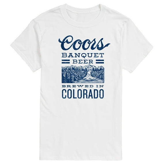 Coors Banquet - Coors Banquet Beer Colorado - Adult Short Sleeve T-Shirt