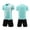 j44-Sky Blue, variant on LIIPEE Summer Outfits For Boys Athleisure Fashion Graphic Short Sleeve Tees Solid Color Shorts 2 Piece Set Kids Quick Drying Breathable Sports Outfit Sets,11-12 Years