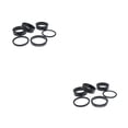 thumbnail image 2 of Advancent CANSUCC Paquete de 6 bicicletas de montaña de aleación Arandela de auriculares Portátil Profesional Ciclos al aire libre Espaciador Negro 2Conjunto, 2 of 6