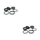 thumbnail image 2 of Wosthever CANSUCC Paquete de 6 bicicletas de montaña de aleación Arandela de auriculares Portátil Profesional Ciclos al aire libre Espaciador Negro 2Conjunto, 2 of 6