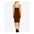 thumbnail image 2 of 1.State Womens Velvet Racerback Bodycon Dress, 2 of 2