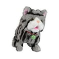 thumbnail image 3 of MERIGLARE Walking Cat Toy Electronic Walking Kitty Figure with Role Playing And Recording Abilities Suitable for Early Childhood Development Parent Child Gray, 3 of 6