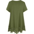 thumbnail image 2 of HSHDLDF Plus Size Swing Lace Flowy Tank Top for Women, 2 of 3