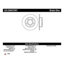 Centric 125.33047 Premium High-Carbon Rotor