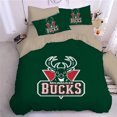 thumbnail image 1 of Personality Basketball Bedding Four-piece 3D Bedding Bed Sheet Quilt Cover Pillowcase-ZJKDGJKJ, 1 of 4