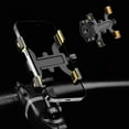 thumbnail image 1 of Meggemo Support de Téléphone pour Bicyclette à 4 Griffes pour Vélos de Route Cyclisme Conduite Prise Sécurisée Antidérapant Support de Navigation pour Téléphones Intelligents Usage Extérieur, 1 of 6