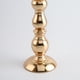 thumbnail image 2 of Candelabro de cristal con pétalos dorados para centro de mesa de comedor El 12x12x33cm, 2 of 9