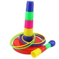 thumbnail image 4 of Set de juego Ring Toss Ogrmar 18 de plástico colorido para niños, 4 of 5