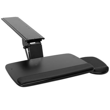 Mount-It! Full Motion Under Desk Keyboard Tray with Soft Gel Mouse Pad, Ergonomic