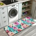 thumbnail image 3 of Pioneer Flower Floral Print Pattern Kitchen Rug Mat,Kitchen Runner Rugs Non Skid Washable,Decorative Kitchen Floor Mats for Kitchen,Sink,Laundry,17"x47.2", 3 of 7