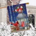 thumbnail image 4 of Briarwood Lane Lantern And Cardinals Winter House Flag, 4 of 4