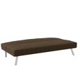 thumbnail image 3 of Serta Carson Tufted Sleeper Sofa in Java Brown Fabric Upholstery, 3 of 14