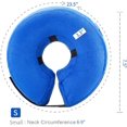 thumbnail image 2 of Protective Inflatable Collar for Dogs Pet Recovery Collar Cone for Cat After Surgery (Size : S:22X23CM), 2 of 6