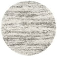 thumbnail image 3 of SAFAVIEH Hudson Jack Abstract Shag Area Rug, Ivory/Grey, 7' x 7' Round, 3 of 12