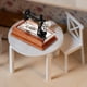 thumbnail image 5 of Mini máquina de coser modelo casa de muñecas máquina de coser Micro máquina de coser para paisajismo, 5 of 5