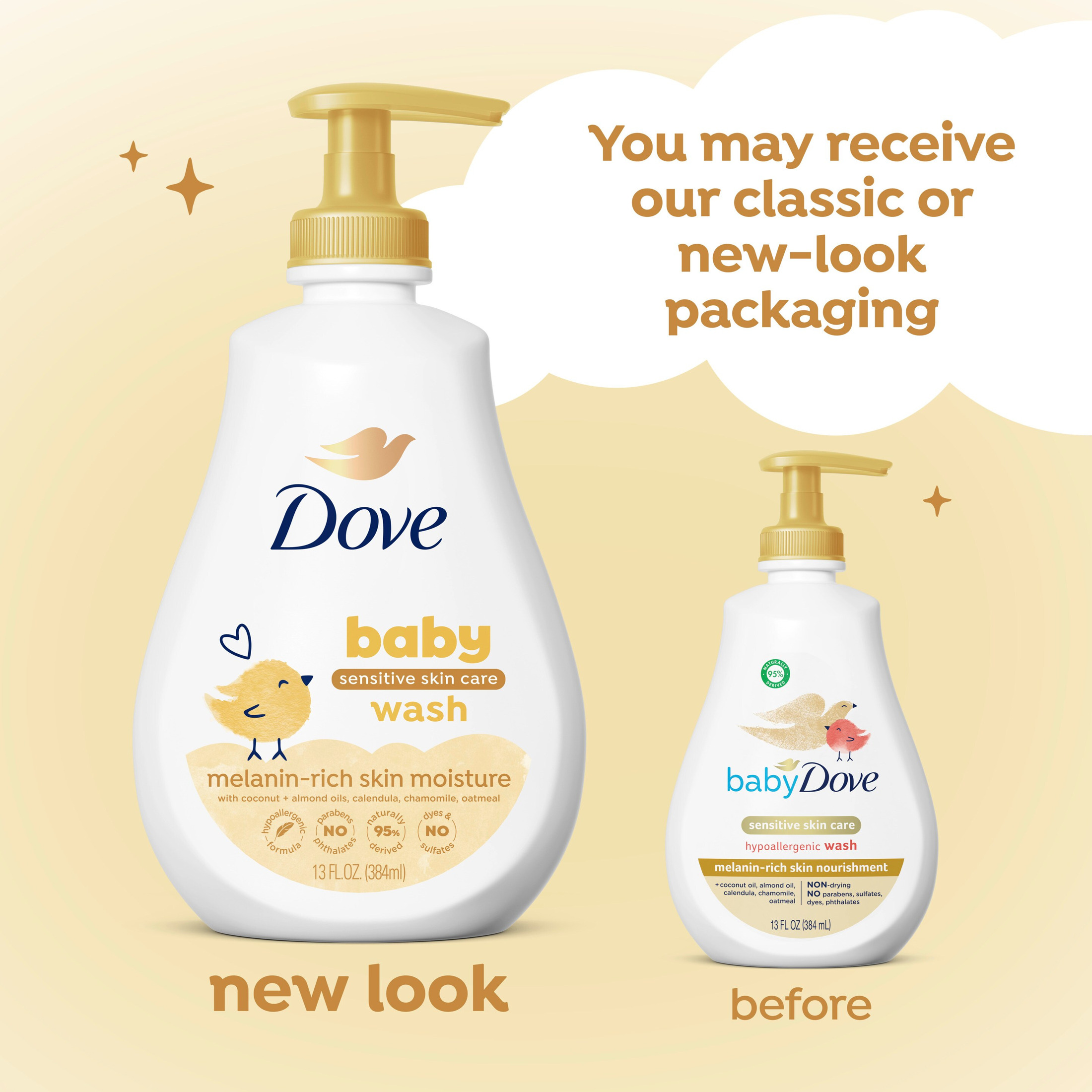Baby Dove Melanin-Rich Baby Wash, Tear-Free, 13 fl oz photo 3