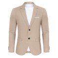 thumbnail image 2 of Men's lightweight business jacket with two button tops, 2 of 5