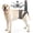 Gray, variant on Amztom Dog Support Sling, Adjustable Lift Harness for Senior Dogs with Weak Hind Legs, Post-Surgery Recovery Aid for Climbing Stairs,Walking,Gray,XL