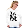 thumbnail image 4 of Best Mom Ever Mama Mors Day Relative Women Plus Size Crewneck Sweatshirt Brisco Brands 5X, 4 of 5