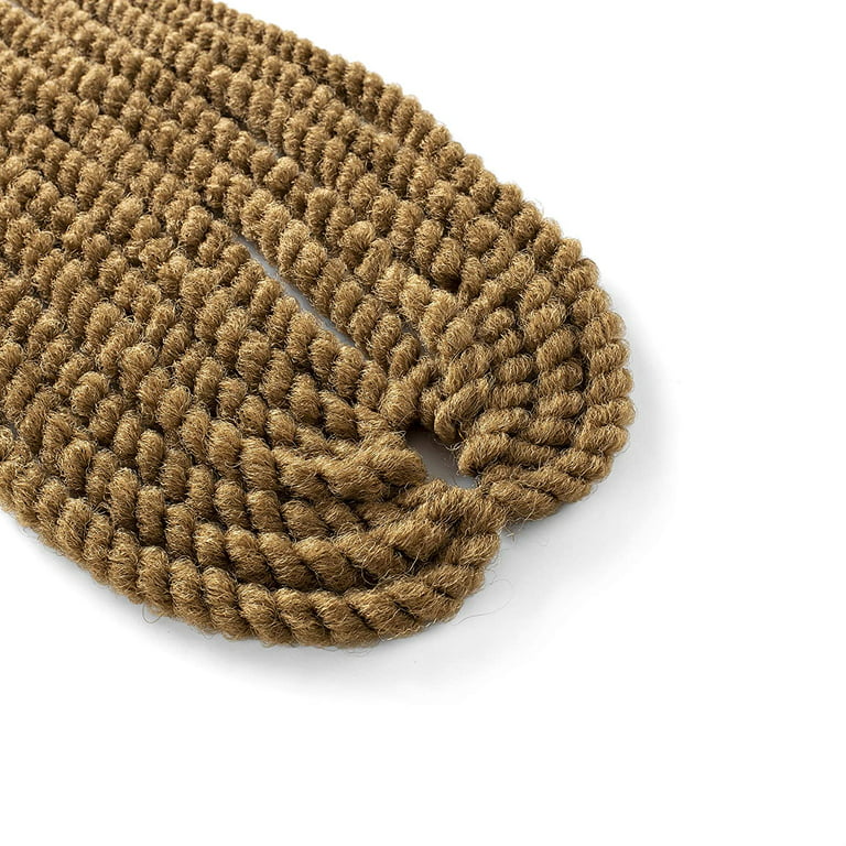 Dingxiu (6 Packs18 inch) Havana Mambo Twist Crochet Hair Braids Senegalese  Twist Crochet Braiding Hair (18 1B)