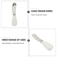 thumbnail image 7 of Casewin Butter Knife(4 Pcs), Porcelain Handle, Stainless Steel Cheese Spreader, Butter Spreader Knives Set, Used for Cheese, Cold Butter, Jam, Pastry and Other Kitchen Daily Spreader Knife, 7 of 7
