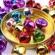 thumbnail image 3 of Campanas cruzadas para árbol de Navidad, cascabeles coloridos hechos a mano para fiesta, manualidades DIY, accesorios para mascotas, 10/20 piezas, 3 of 4