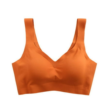 Women s Seamless Bra With Removable Chest Pad Thin Breathable Underwear Comfort Lifting Bralette New