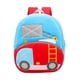 thumbnail image 3 of Mochila para niños con temática de vehículos de ingeniería, mochila escolar, mochila para libros para niños pequeños Camión de escalera, 3 of 9