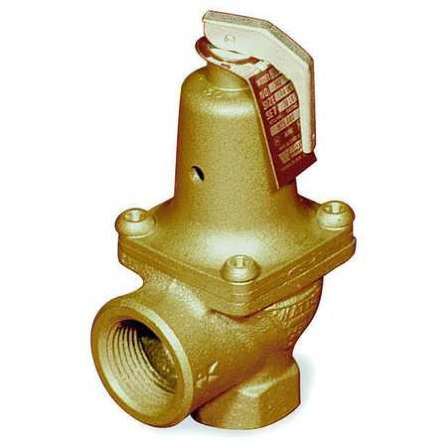WATTS 174 A3/4 Safety Relief Valve,3/4 In,30 psi,Bronze