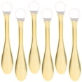 thumbnail image 4 of 6pcs Mascarilla de cara Bbanquetan Cucharas de masaje Dorado, 4 of 9