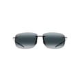 thumbnail image 1 of Gafas de sol Maui Jim Breakwall, polarizadas, color negro brillante, tamaño mediano, 1 of 7
