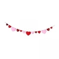 thumbnail image 1 of 3x Decoración Del Día de San Valentín, Corazón Colgante de Guirnalda, Guirnalda de Fieltro, Guirnalda ones para El Día de San Valentín, Pancar 3 piezas, 1 of 8